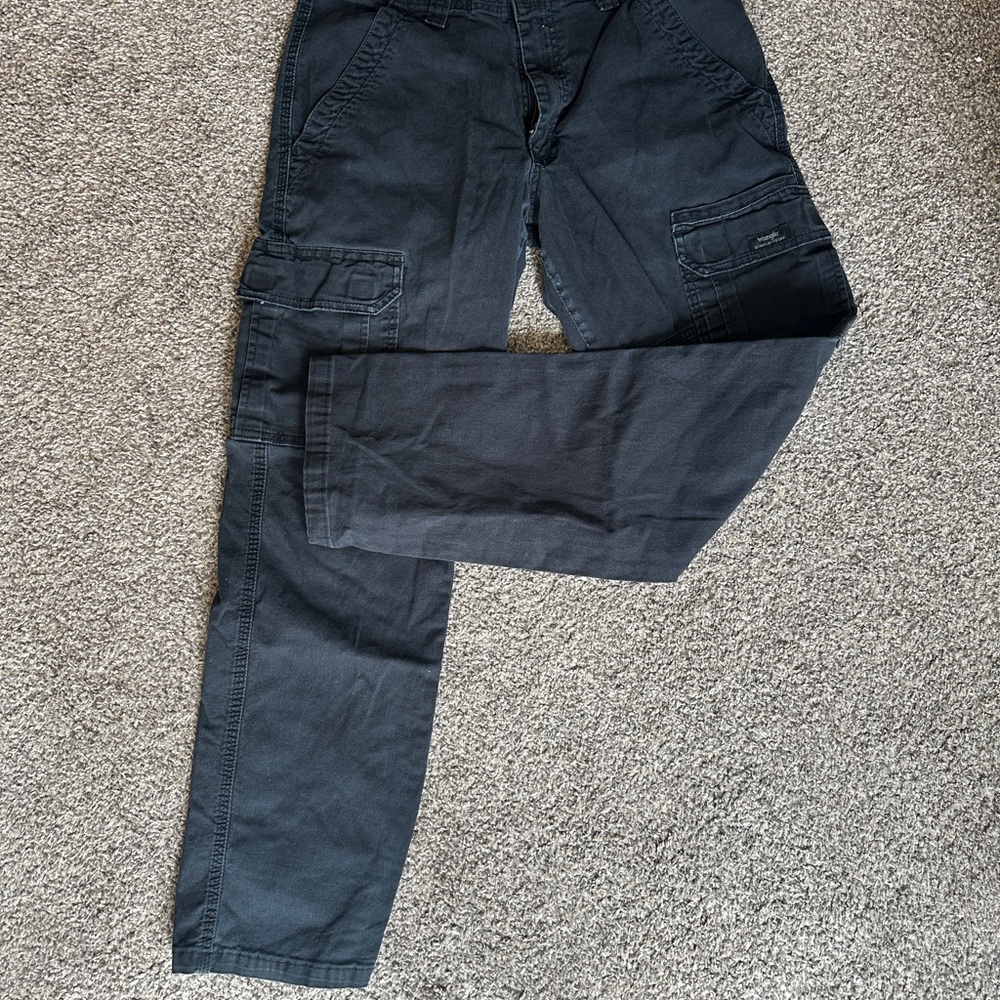 Men's Black Cargo Pants